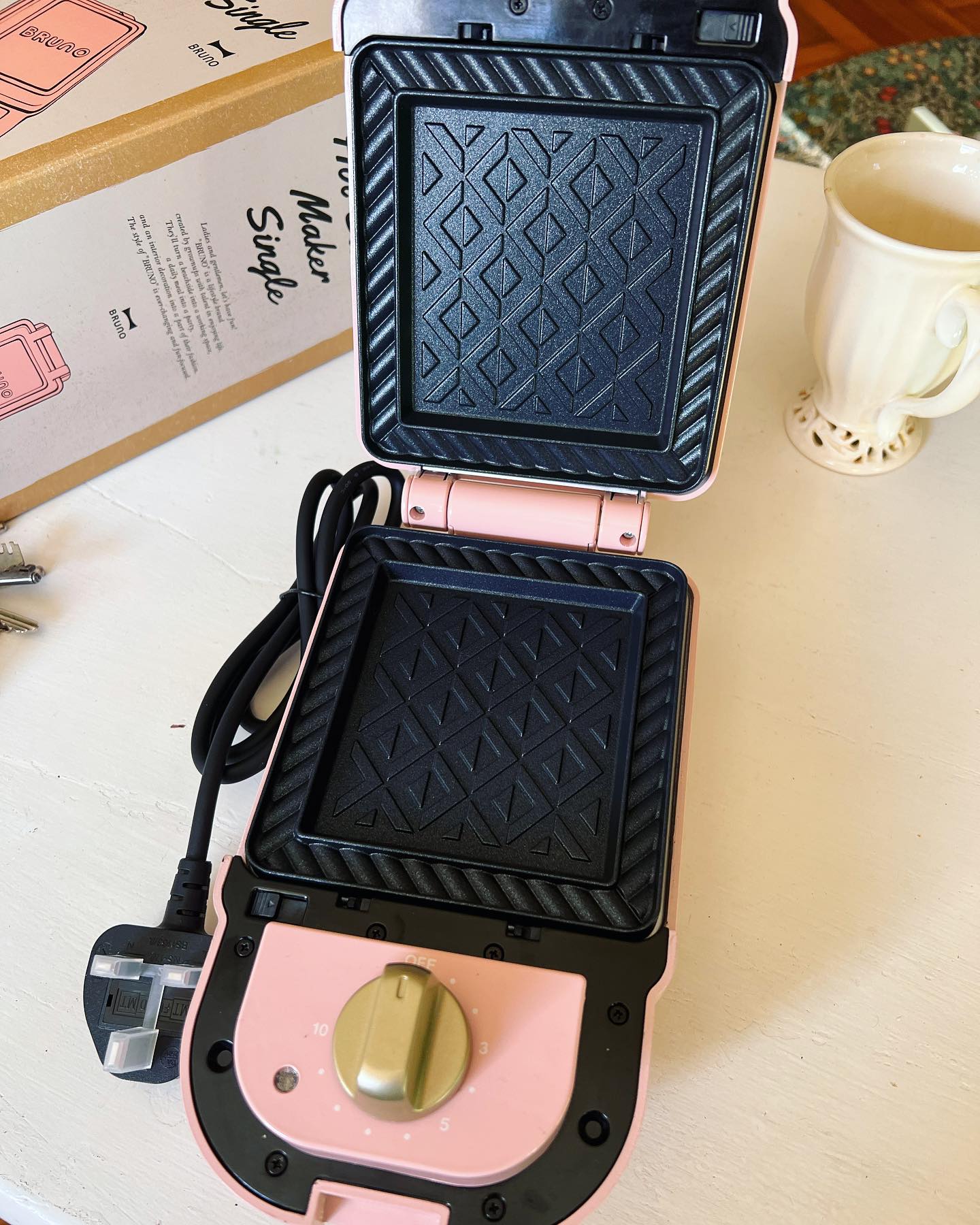 Grill Sand Maker in Single & Double☻ / BRUNO worked with Miffy