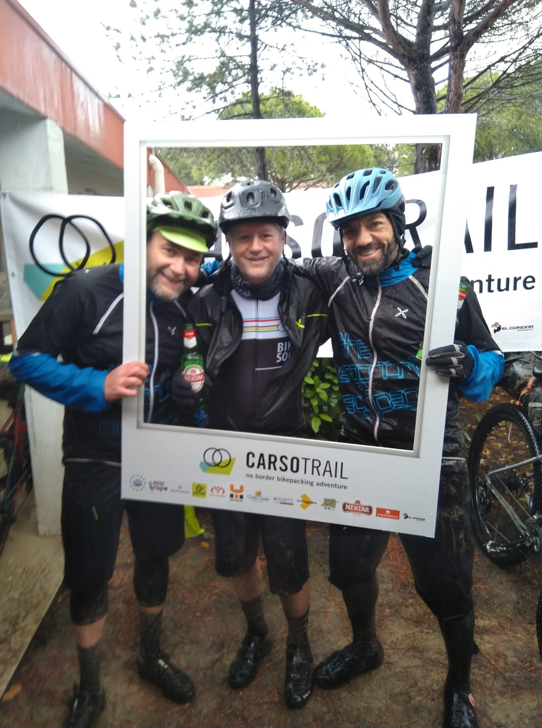 Carso Trail - E questi tre sconosciuti chi sono? Buuuuu ;)...