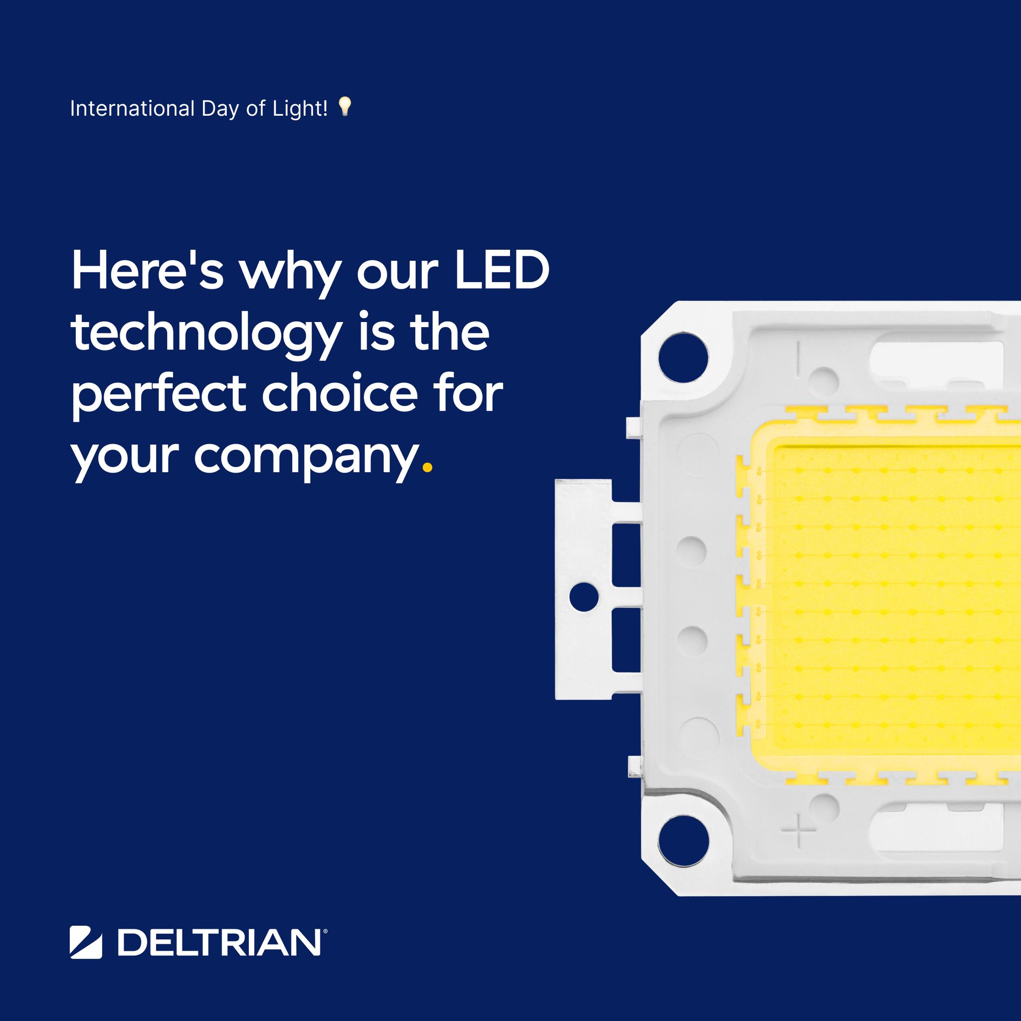 Happy International Day of Light!... - Deltrian International