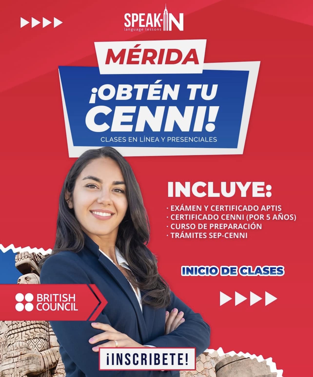 Speak - IN - 🚨¡Atención Mérida! 🇬🇧CENNI IS HERE!...