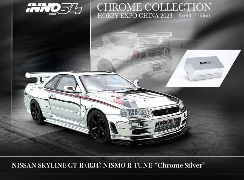 Nissan Skyline GT-R Nismo R34 diecast models