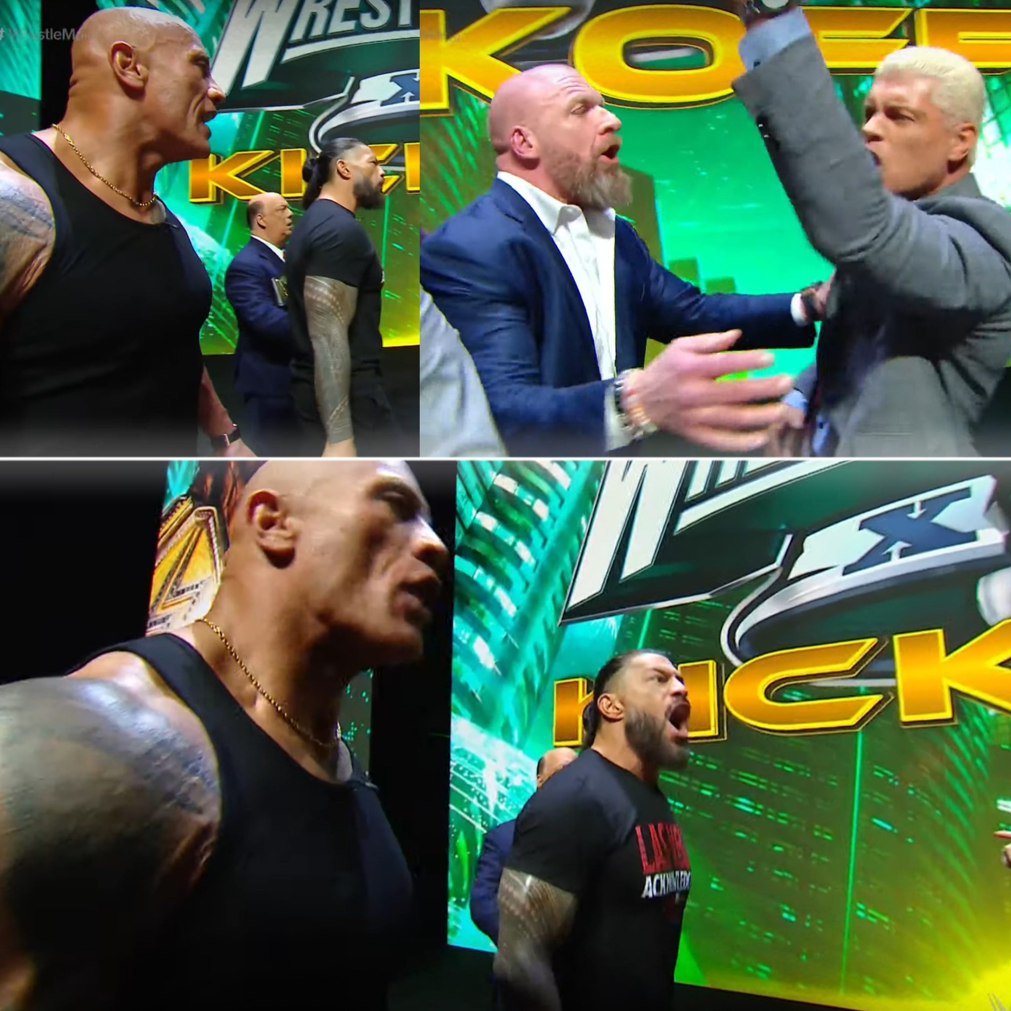 Wrestling - OHH MY GODDD The Rock just slapped Cody! | Facebook