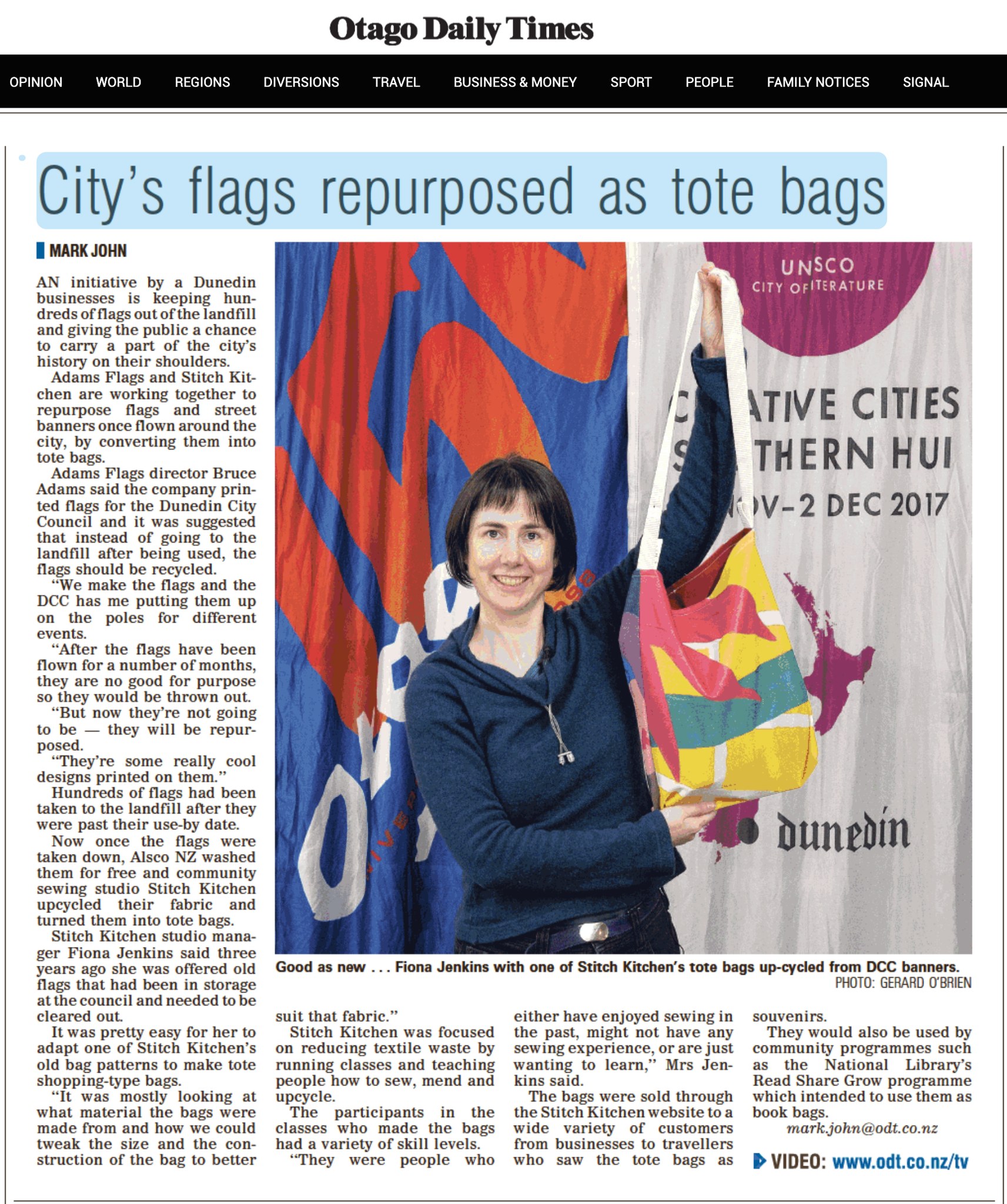 Adams Flags - Great to be recycling the Street Banners,... | Facebook