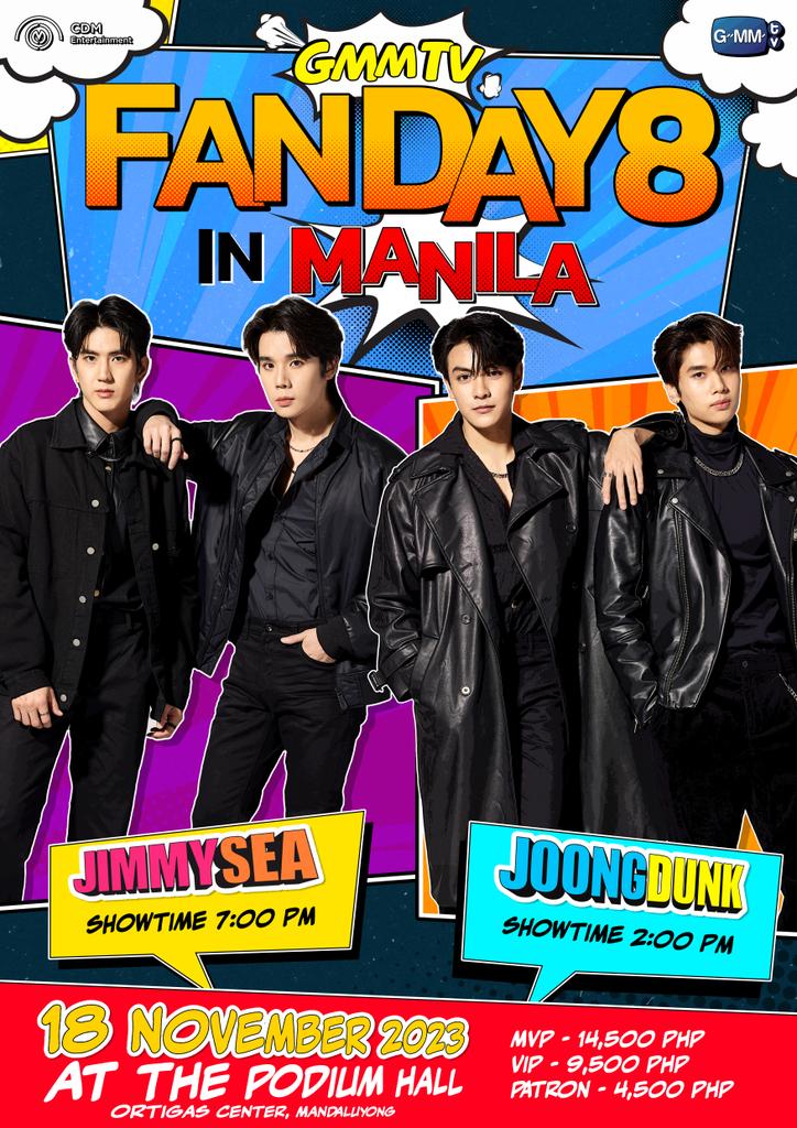 GMMTV FANDAY 38 IN USA START!!! ⏰ Time to… serve you their