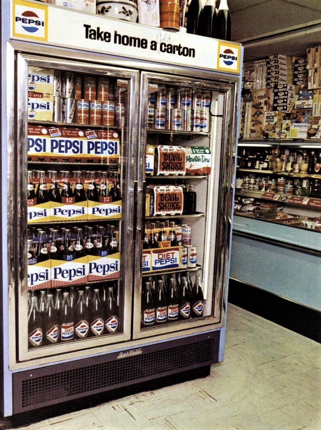 1983 Pepsi Supermarket Display from Point of Purchase Design: The