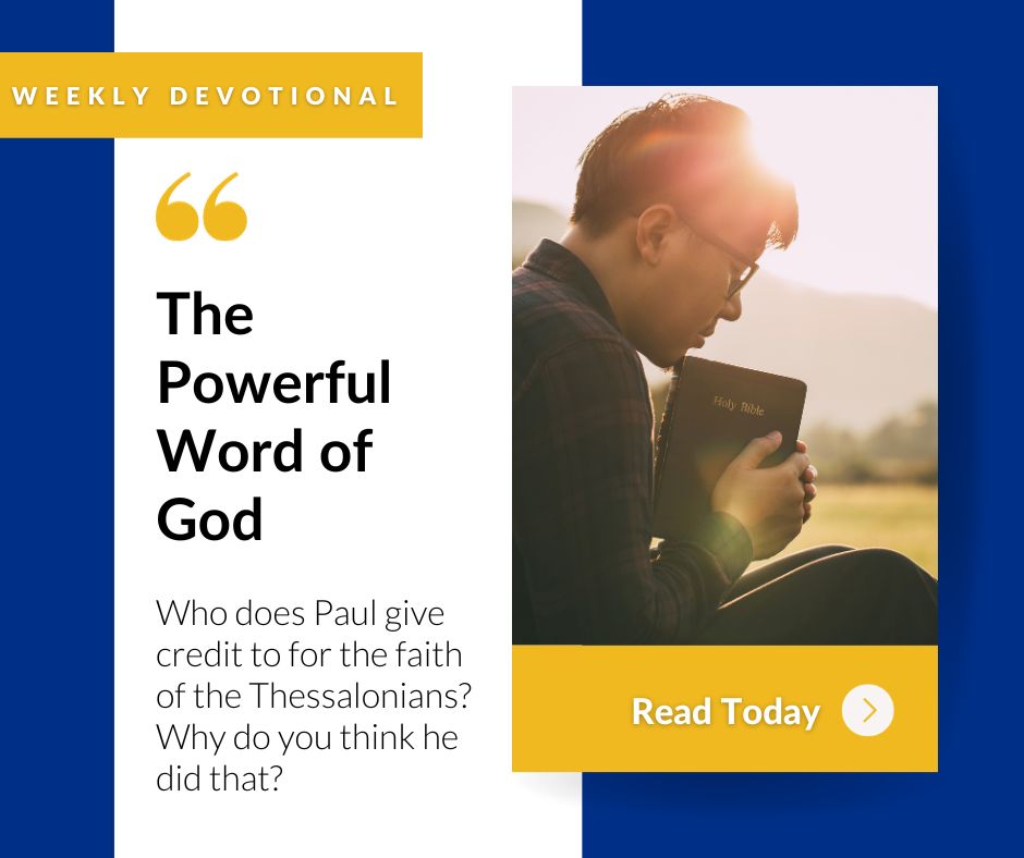 GodLife - This week's devotional highlights the power and value of the ...