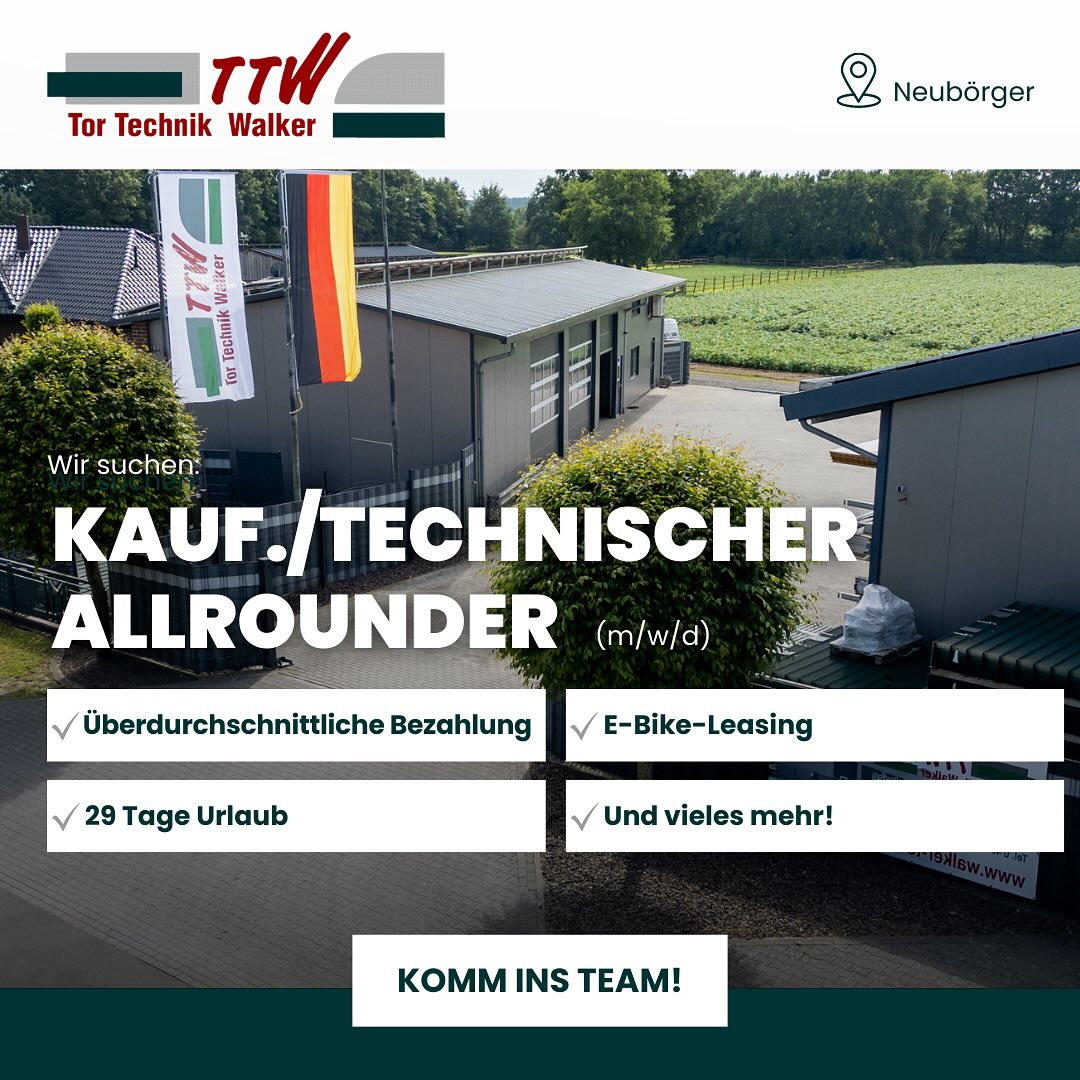 TTW - Tor Technik Walker | Neubörger