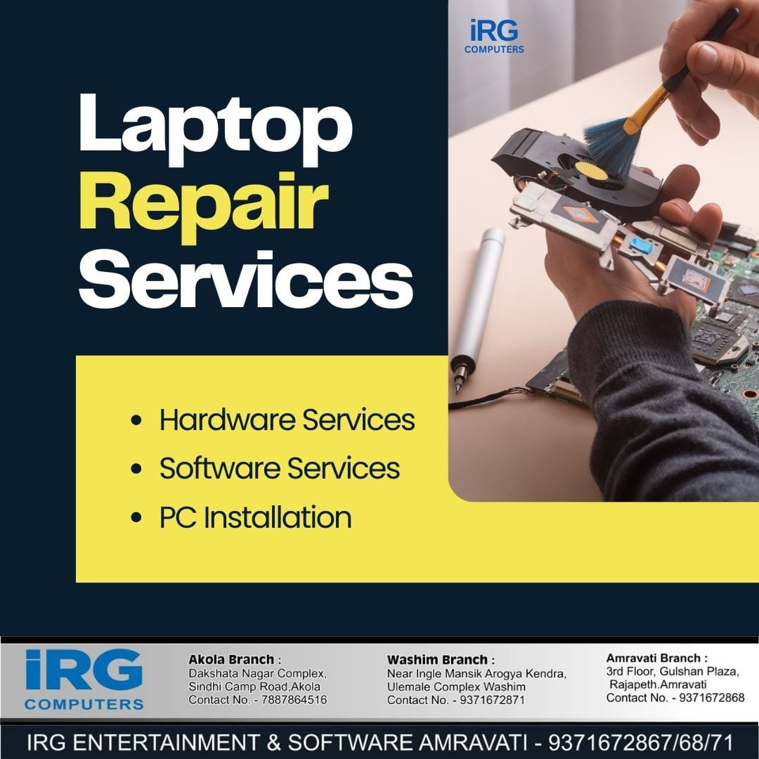 IRG Computers Washim Akola Amravati | Washim