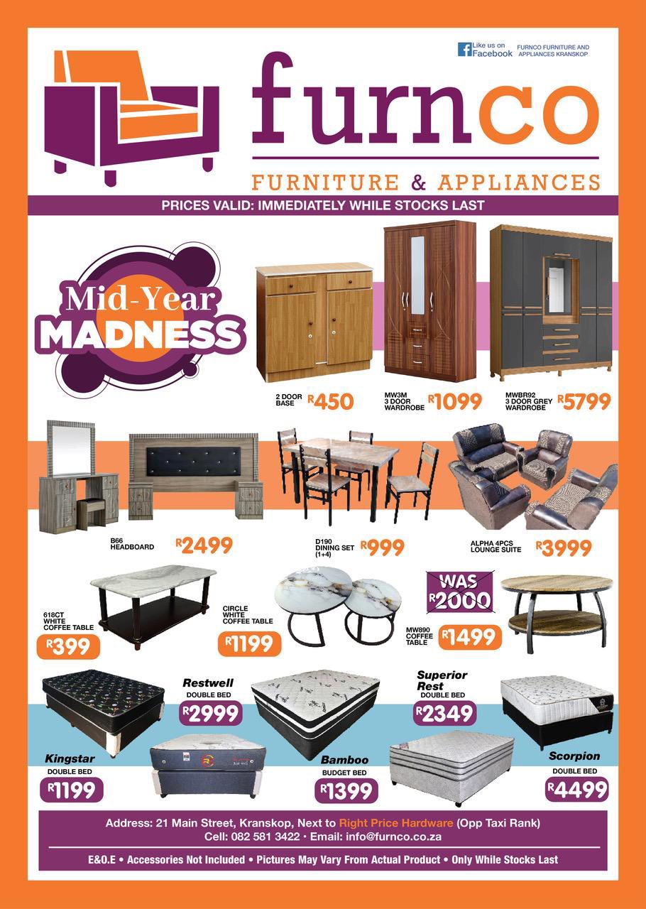 Furnco Furniture and Appliances Kranskop