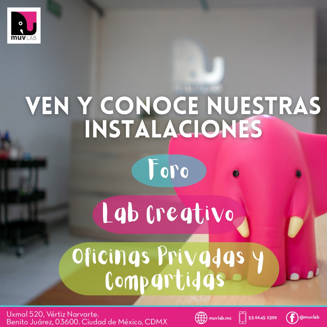 Muv Lab - MuvLab Ven y conoce nuestras instalaciones 🐘...
