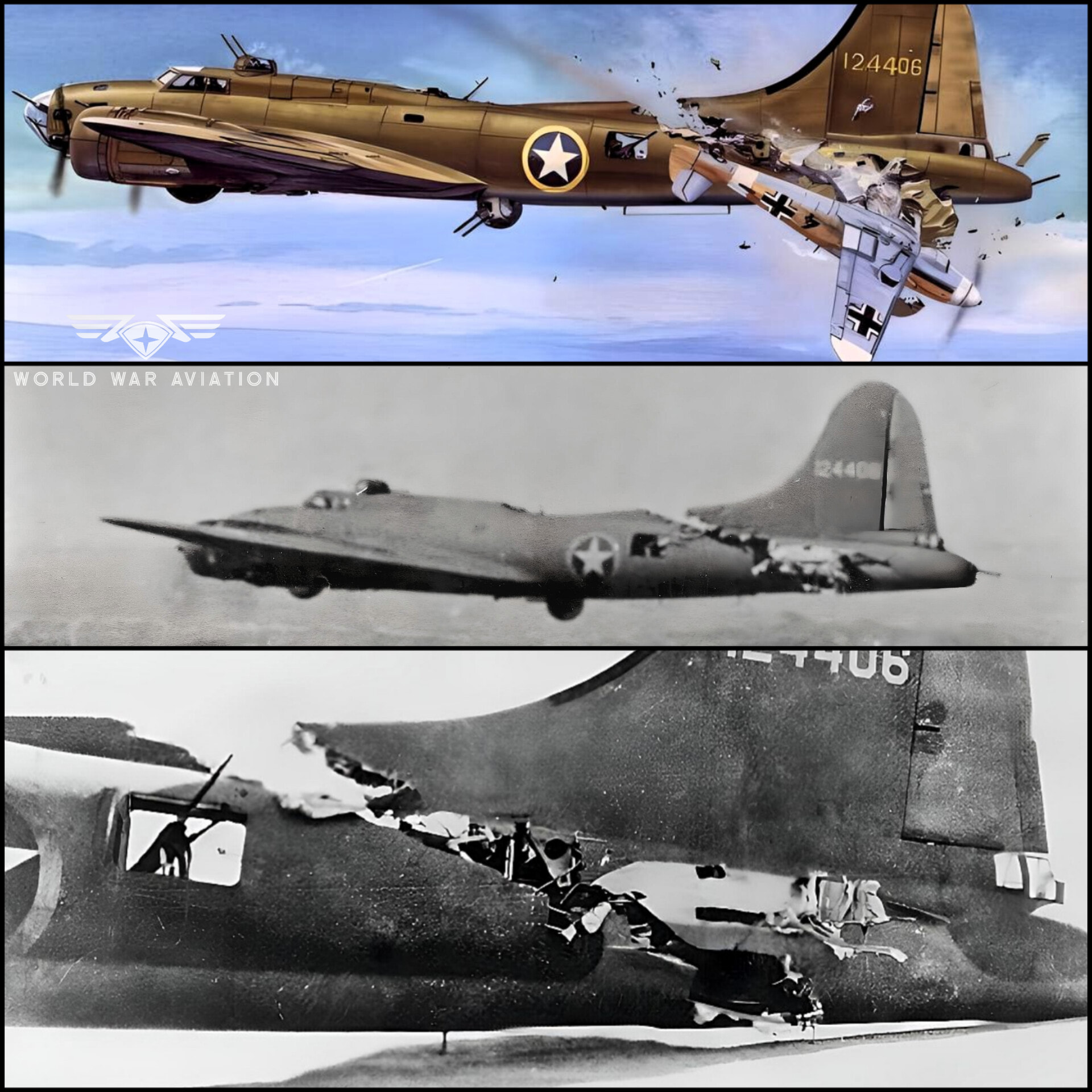 This B-17 Flying Fortress 