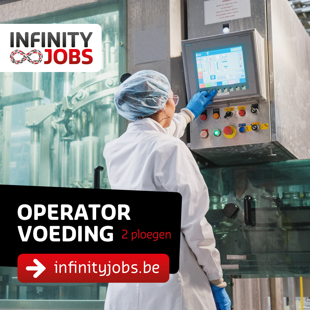 Infinity Jobs - ⚫️🔴 OPERATOR VOEDING - 2 PLOEGEN 🔴⚫️ 👉...