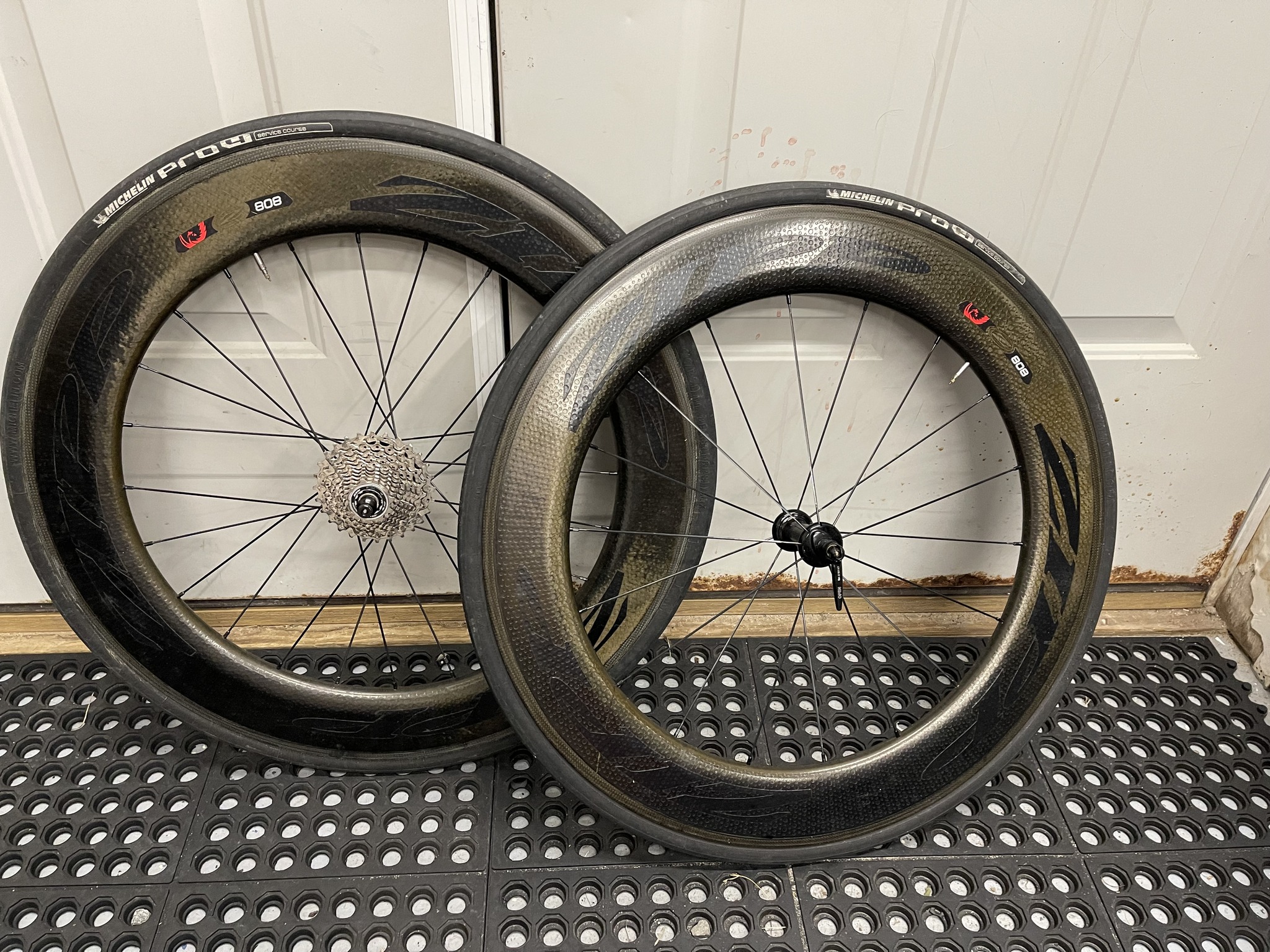 Zipp 808 Firecrest & Super-9 Disc (XDR) Carbon Wheelset (Disc 