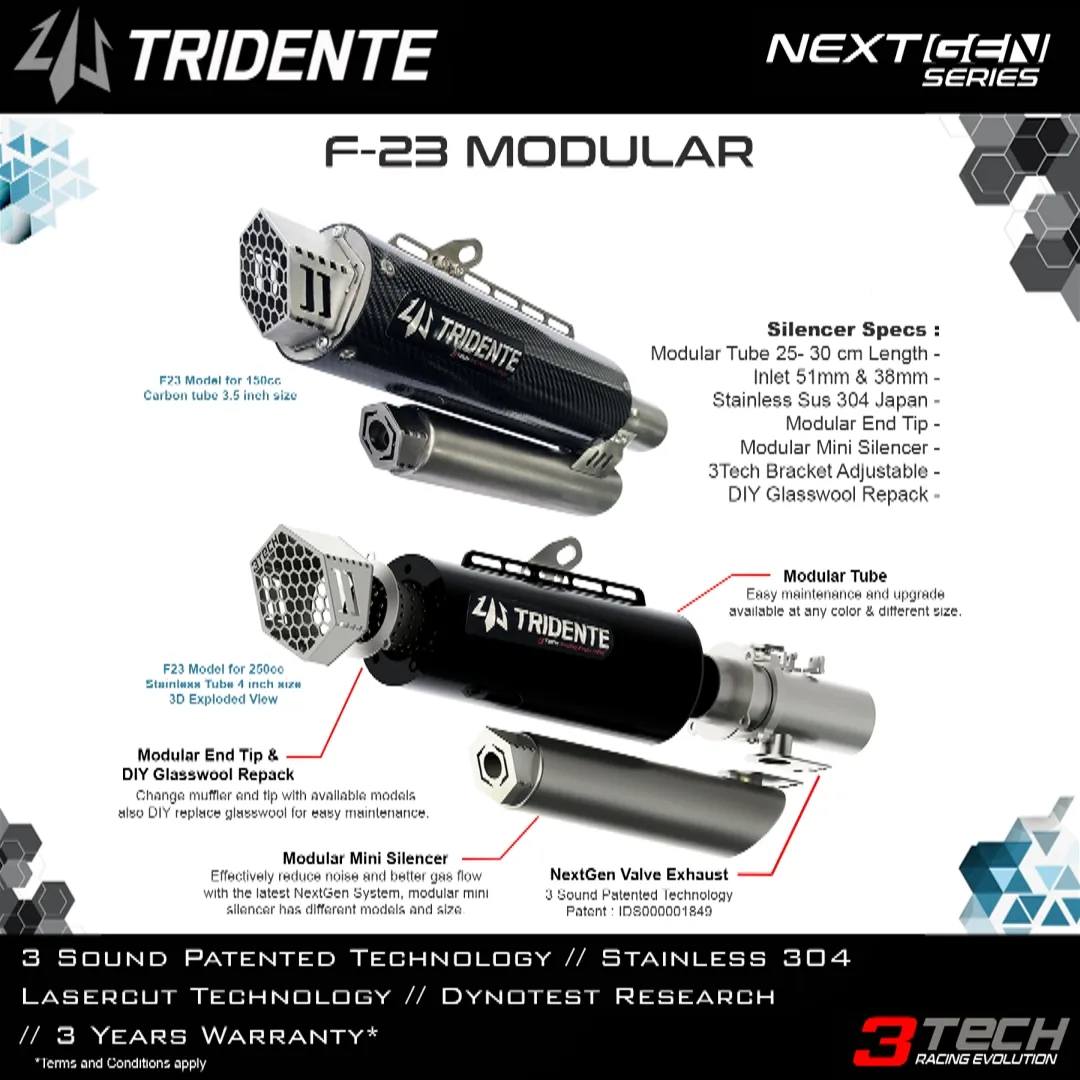 🔱 Tridente F23 Modular 150cc 🔱 .... - 3Tech Racing Evolution