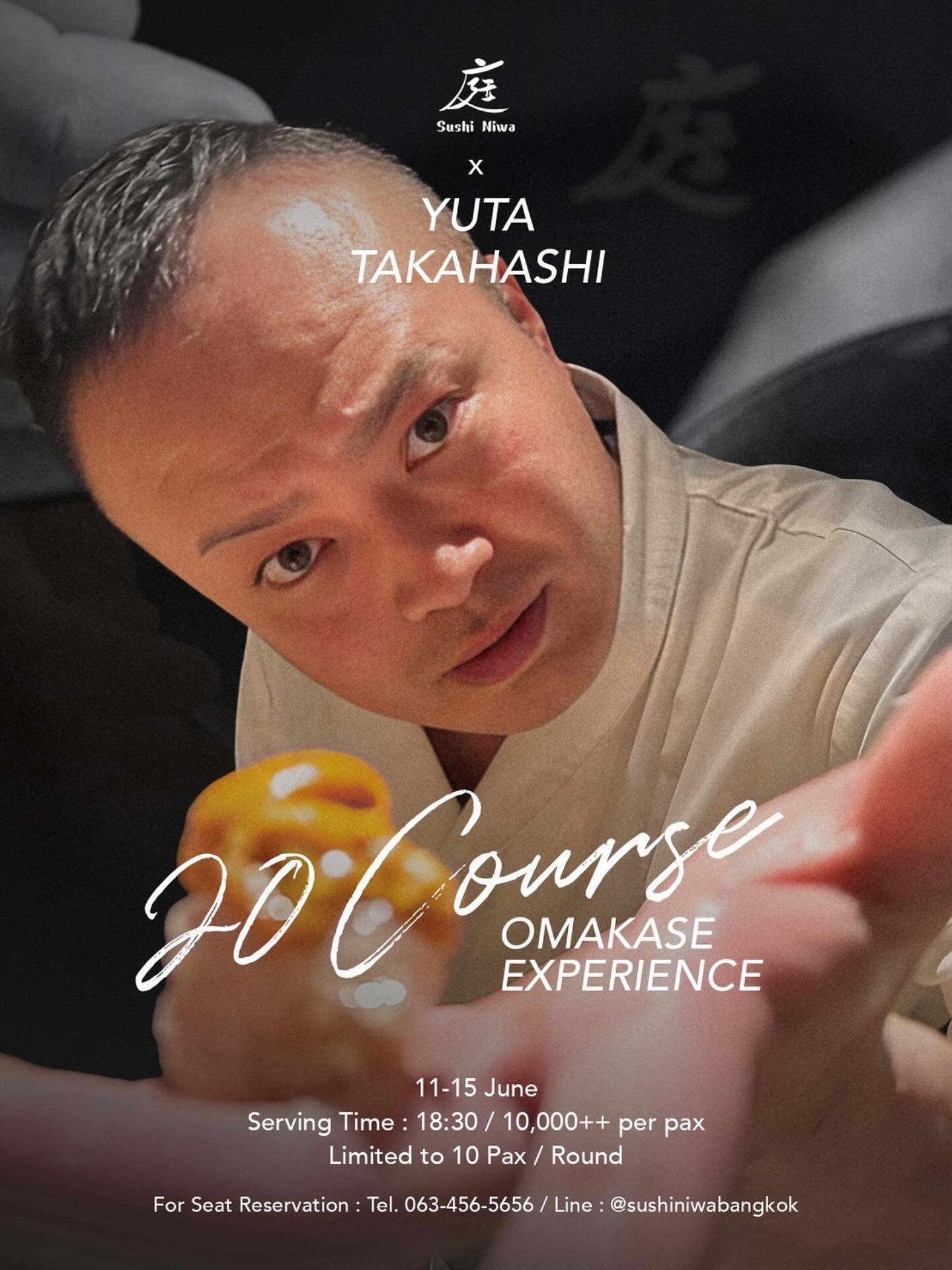Sushi - Sushi Niwa x Yuta Takahashi 🎌🗡️ An exclusive Edomae omakase ...