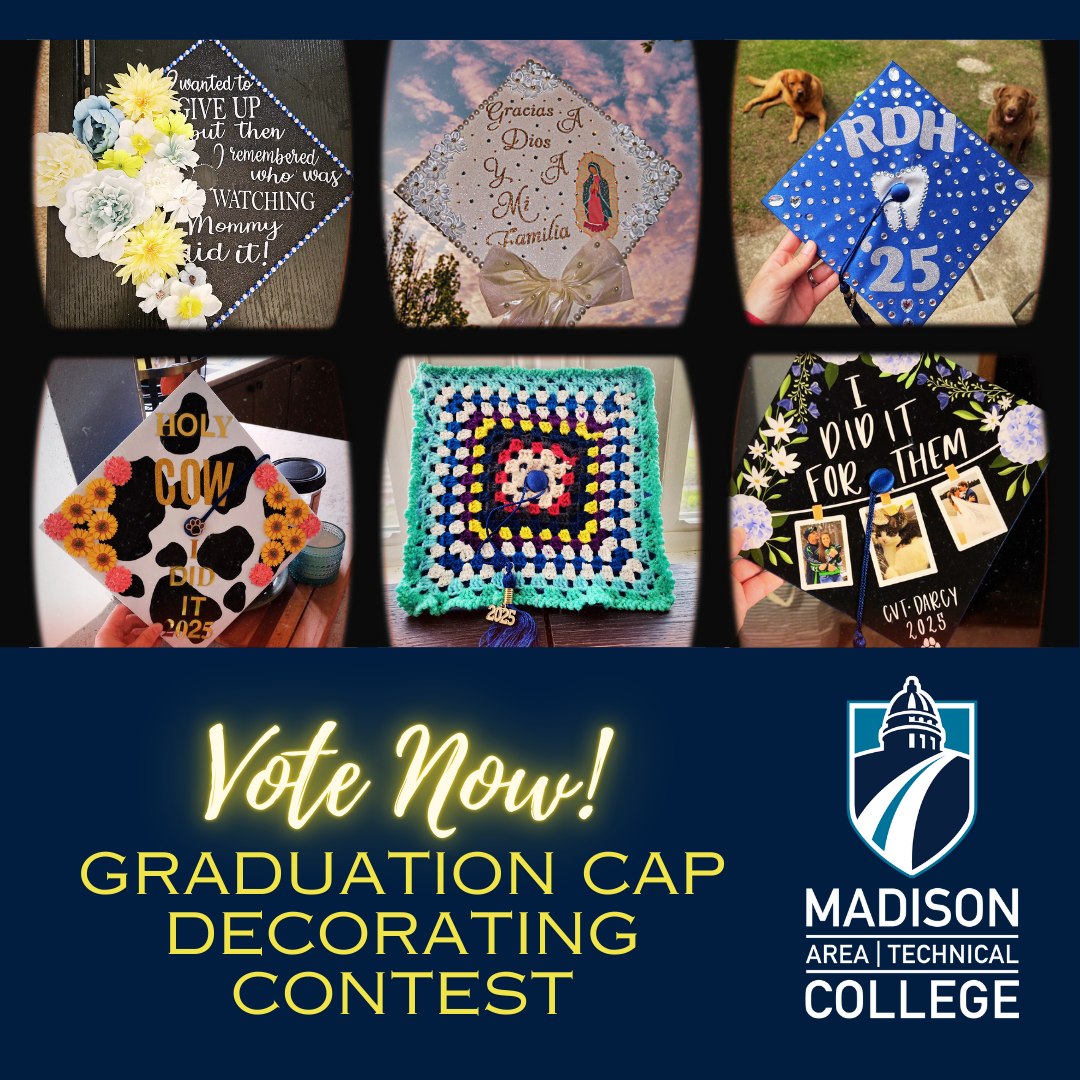 Madison - Voting is now open for our Spring Graduation Cap Competition ...