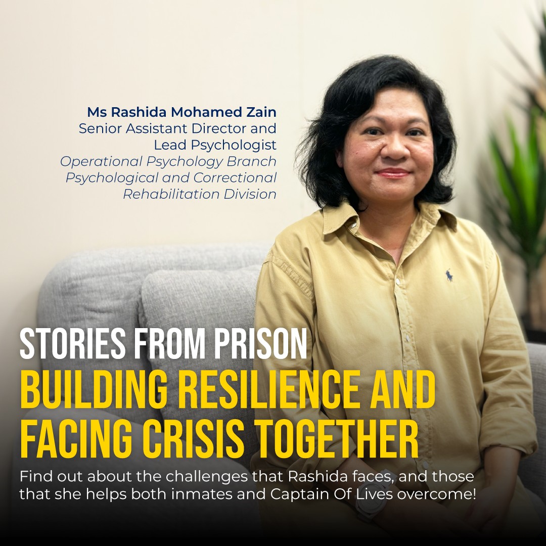 “Most people think, ‘just do’,... - Singapore Prison Service | Facebook