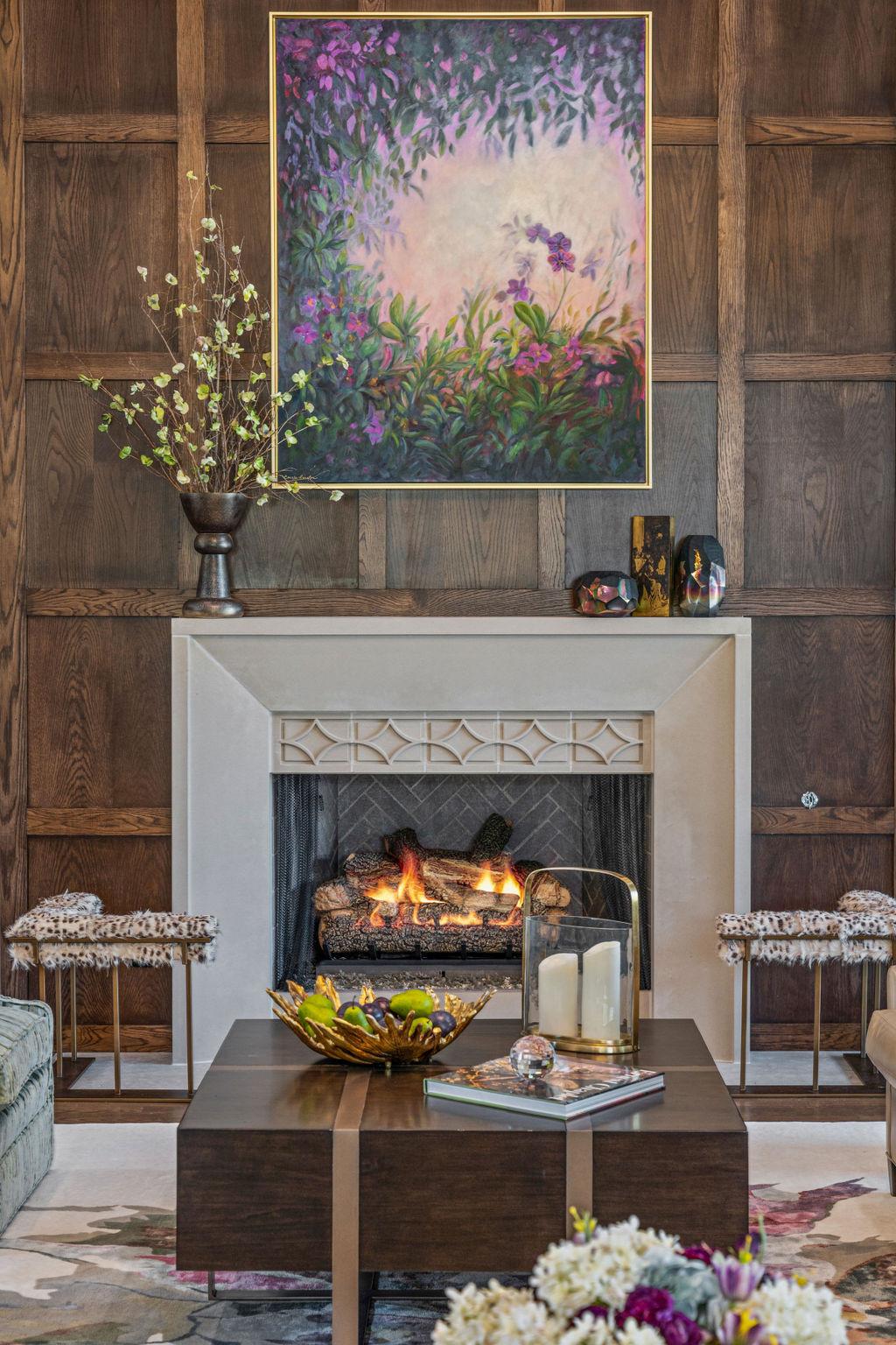 Heritage - Where architecture meets interior design — this living room ...