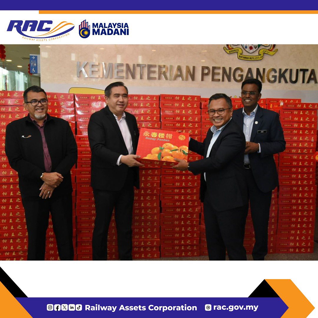 PUTRAJAYA, 7 Feb - Ketua... - Railway Assets Corporation | Facebook