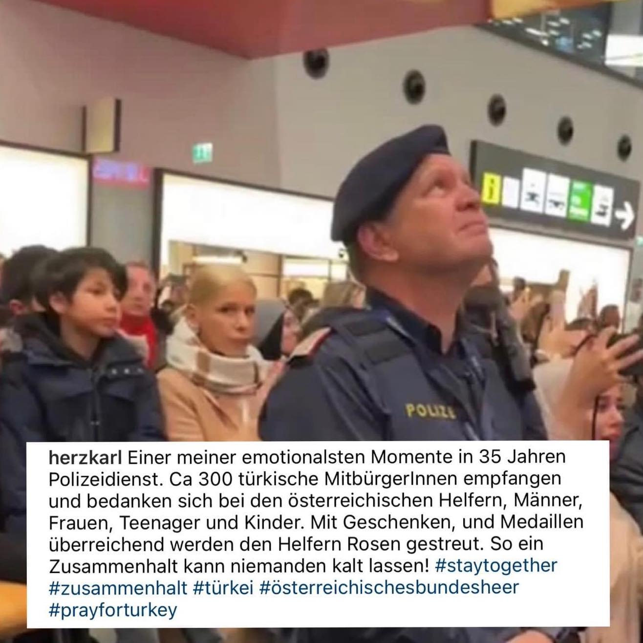 Mustafa - Gebührender Empfang für unsere rot-weiß-roten Lebensretter ...