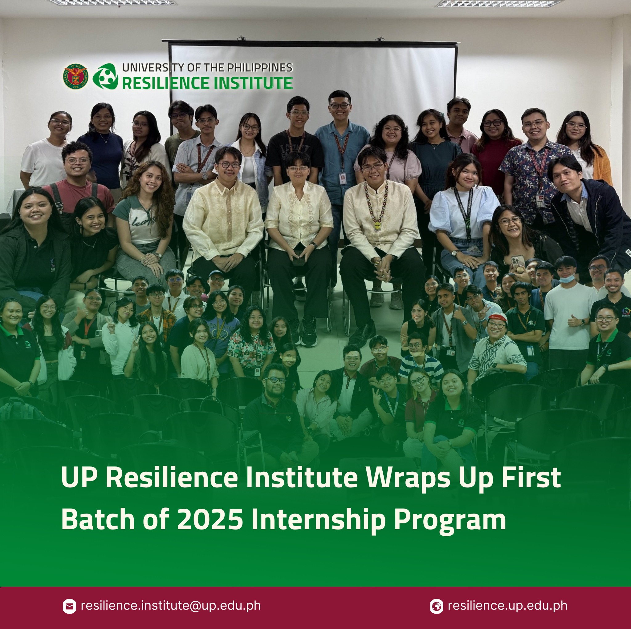 The UPRI recently concluded the... - UP Resilience Institute | Facebook