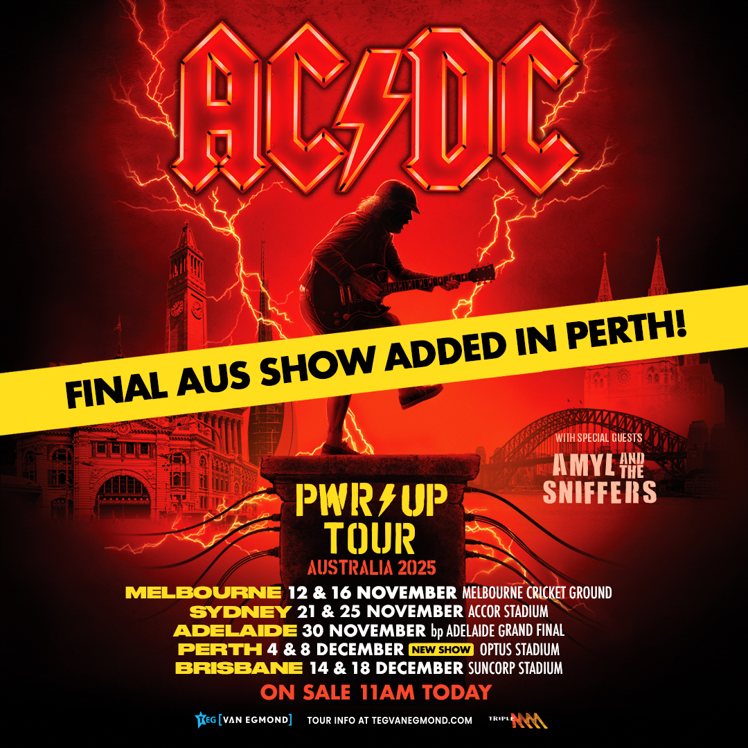 TEG Van Egmond - ⚡ Due to overwhelming demand, AC/DC have... | Facebook