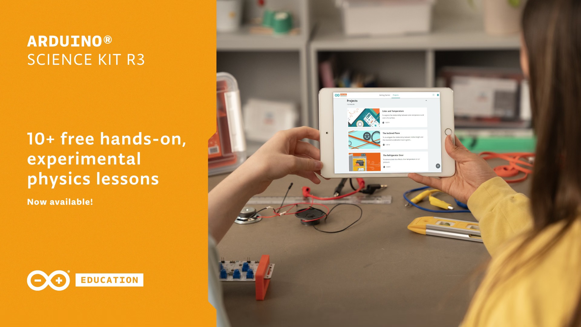 Arduino - NEW: Hands-on, experimental physics learning...