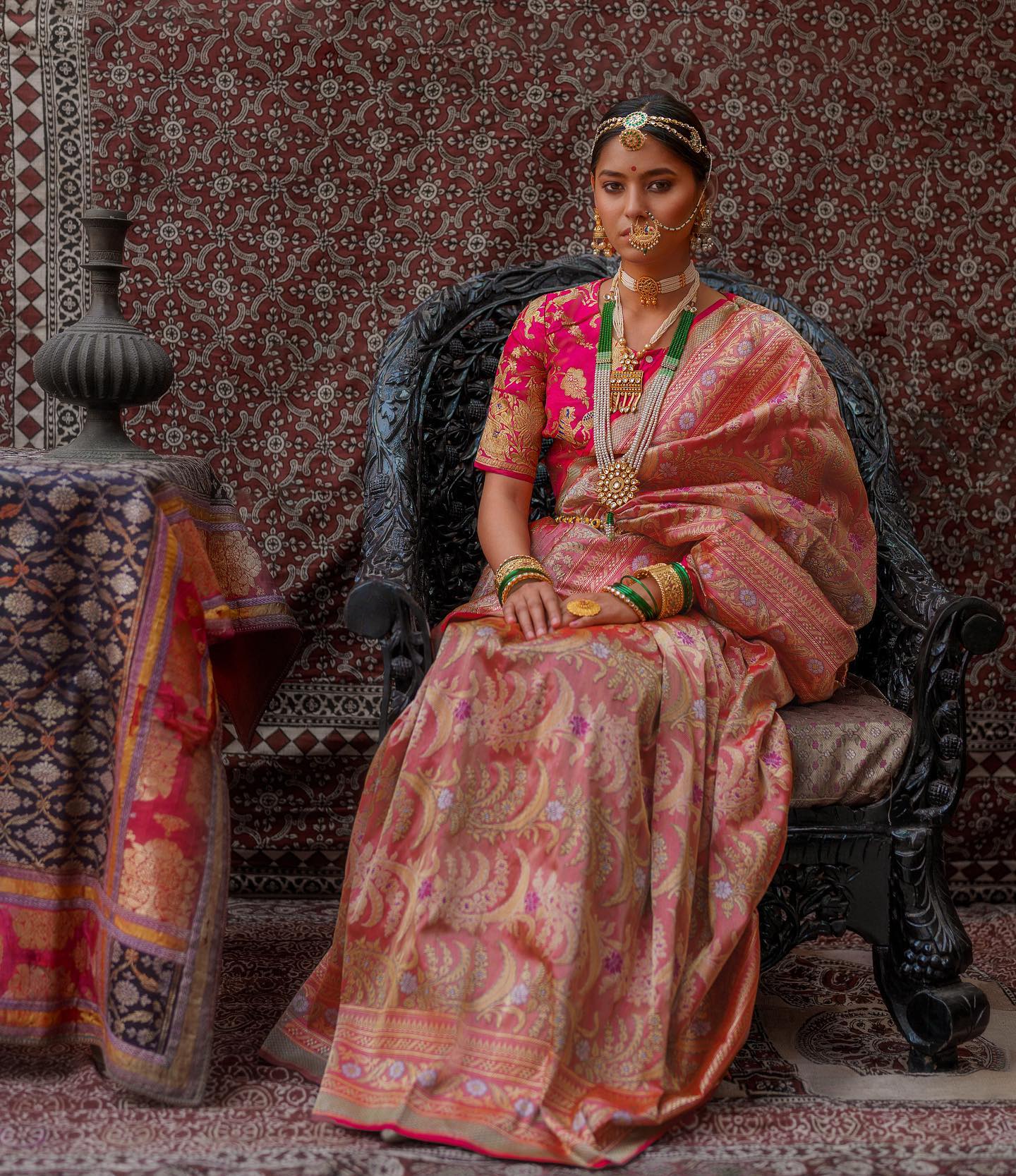 Antique - Introducing the Deccan Kohinoor saree: a mesmerizing ...