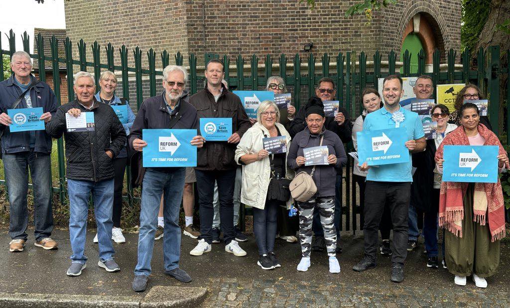 A superb launch of the Reform UK... - Reform Greenwich | Facebook