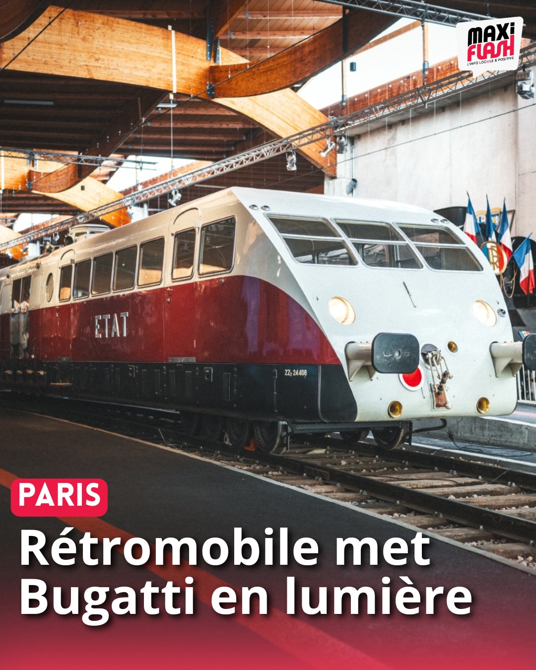 Maxi - 🚂 Venez découvrir un trésor unique au salon Retromobile Officiel ...