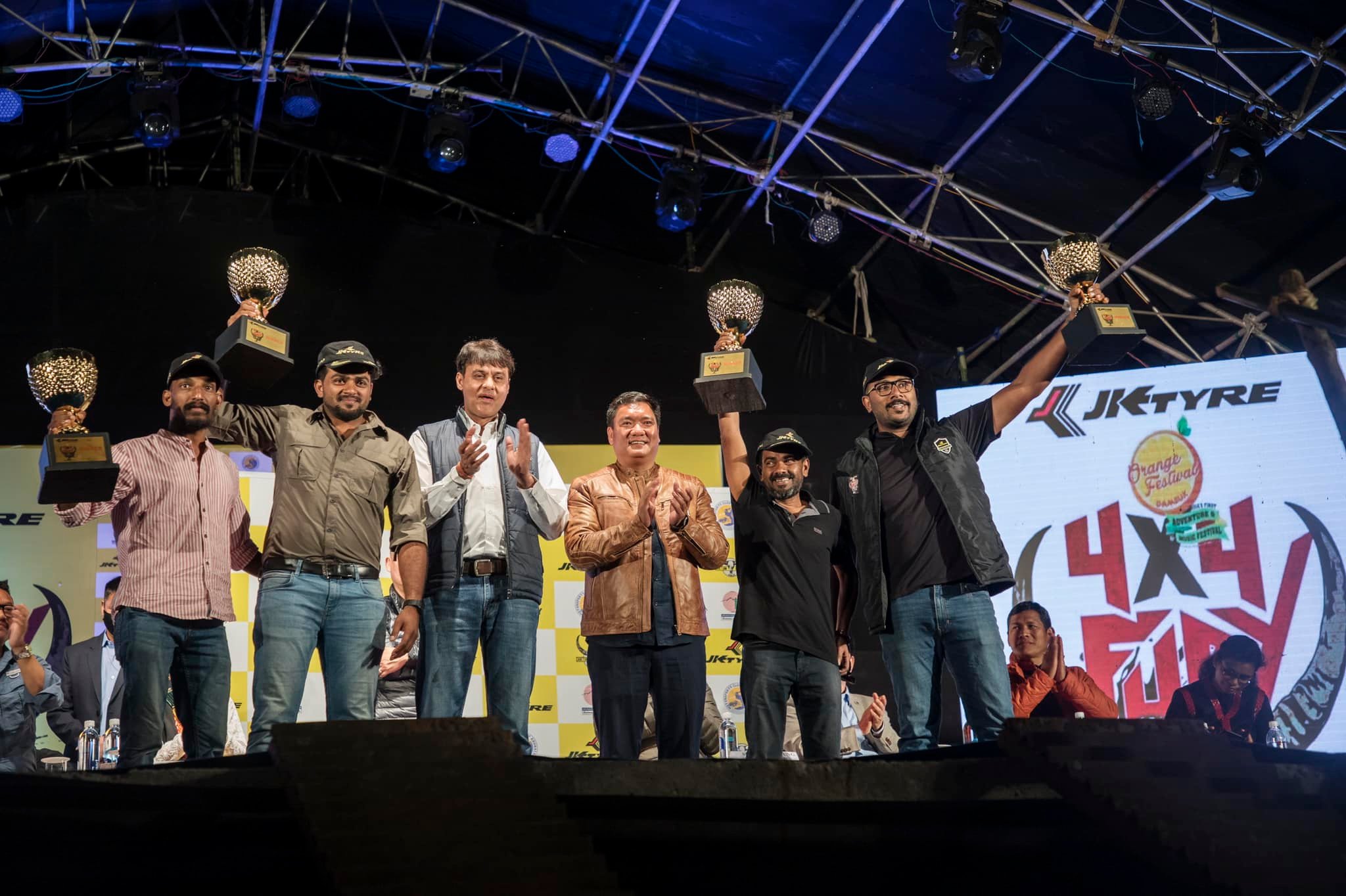 The 3-day off-roading event- JK Tyre Orange 4x4 Fury concludes 