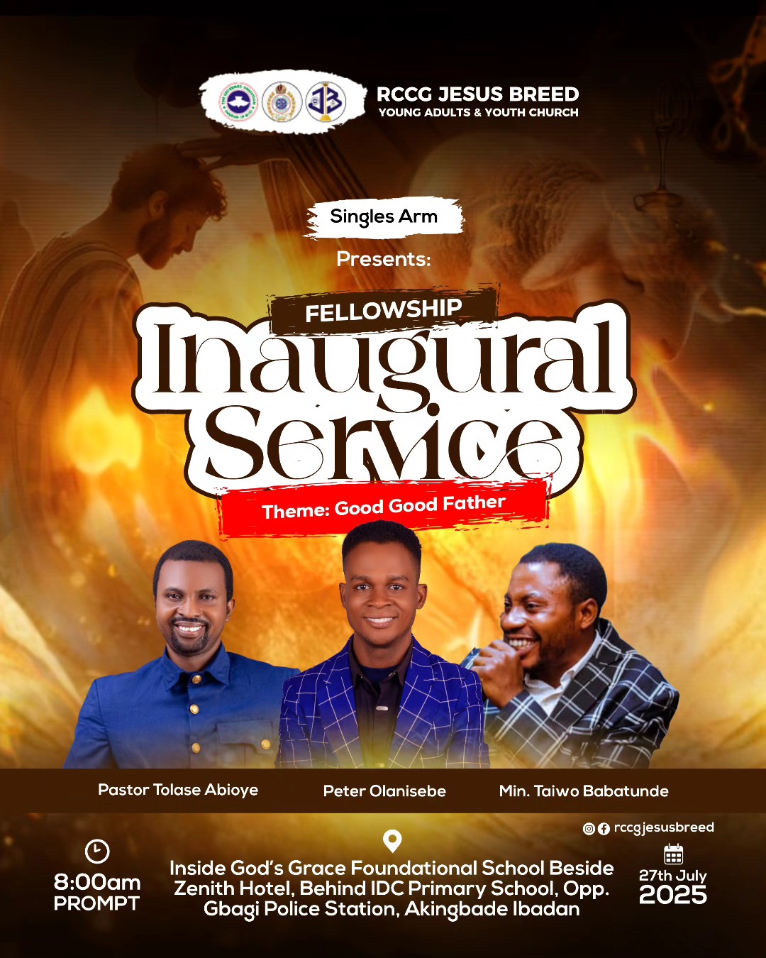 Rccg - 🔥 Something New Is Birthing! The Singles Arm of RCCG Jesus Breed ...