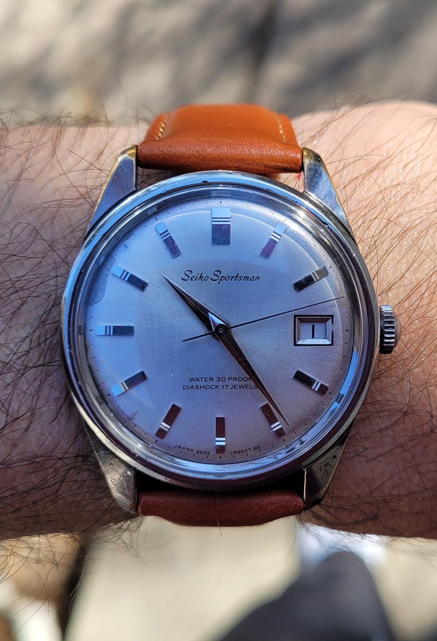 Seiko Sportsman 6602. November 1965.