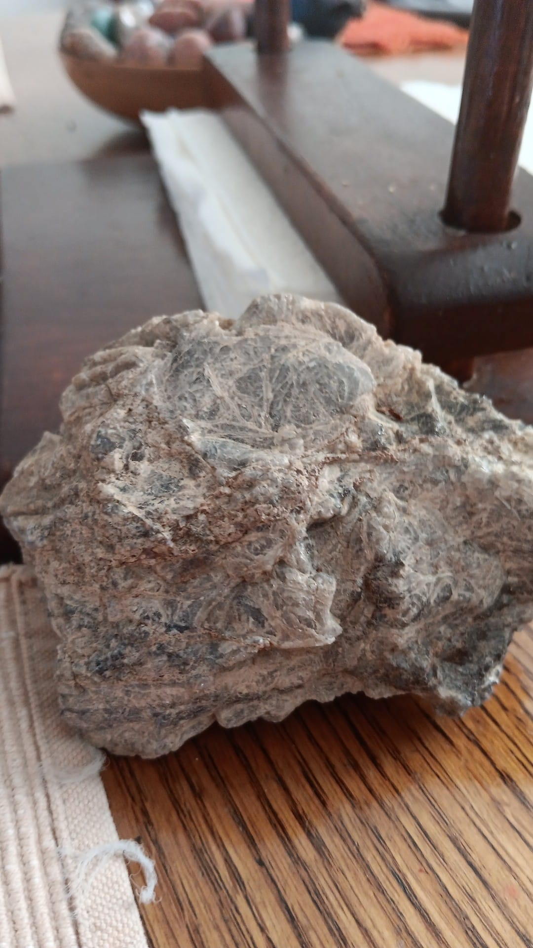 What are the flakes in this rock?