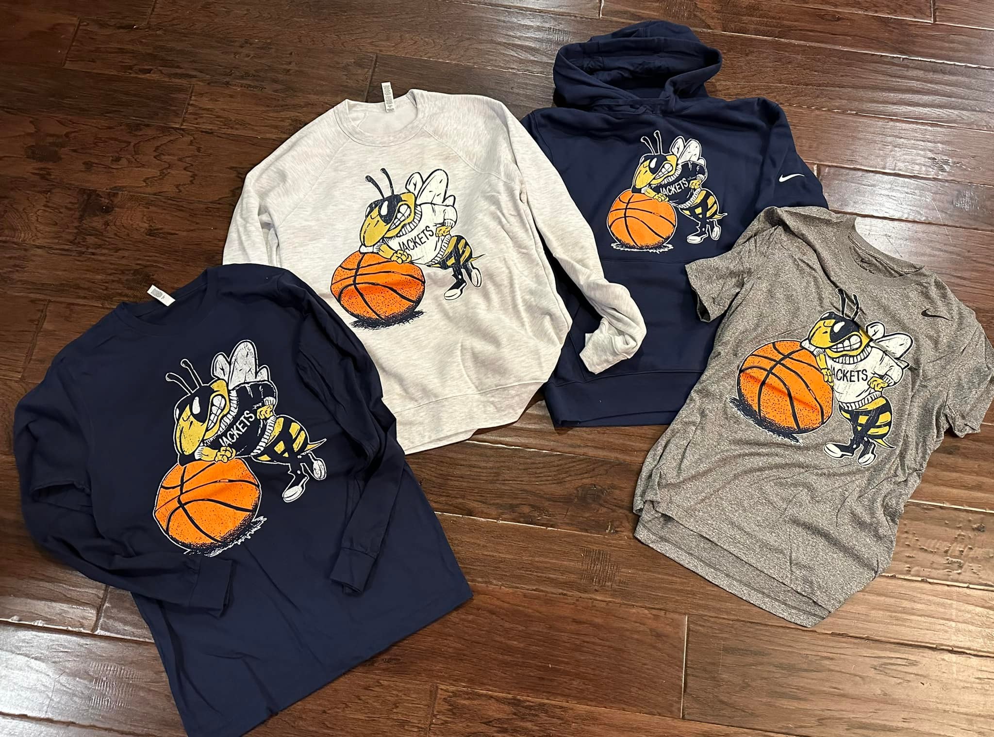 Any decal on our gray hoodies are on sale for $28 today!