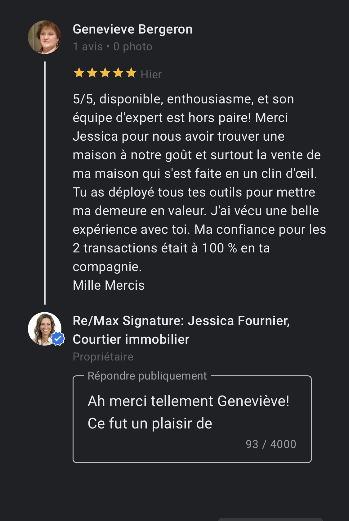 J équipe Ma Maison Avis