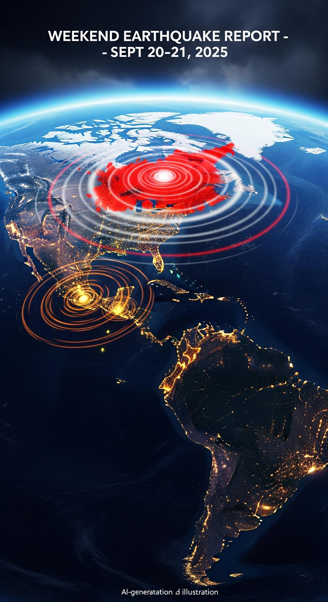 Joemar - 🌍⚠️ Weekend Quake Round-Up: Sept 20–21, 2025 ⚠️🌍 The Earth has ...