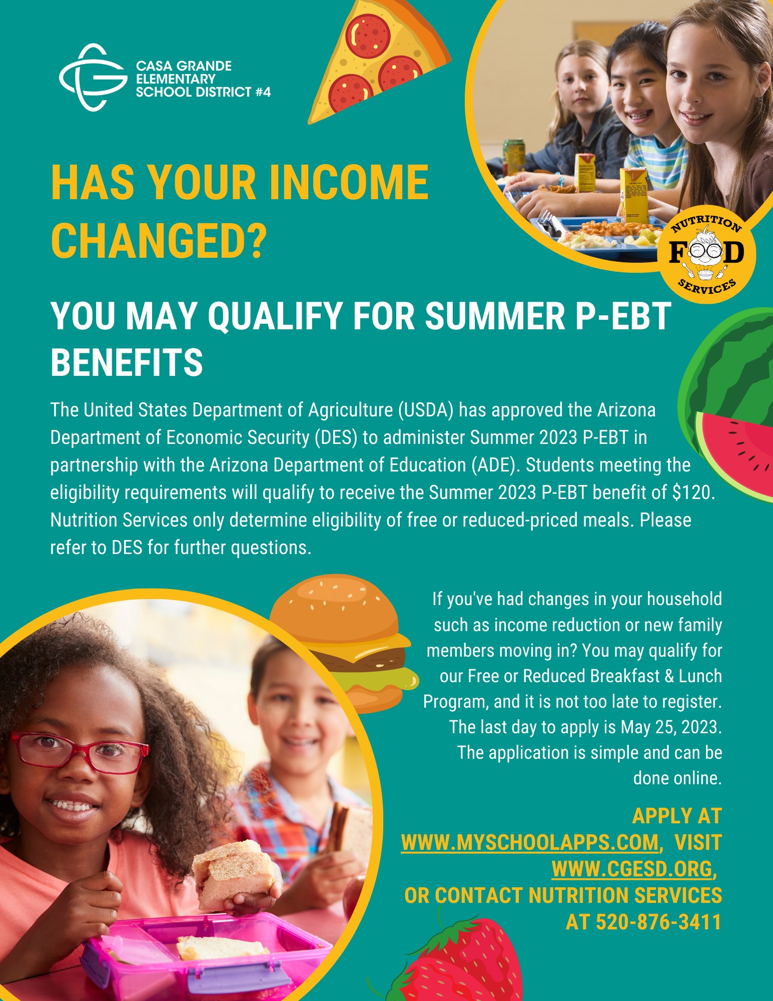 You may qualify for Summer... - McCartney Ranch Elementary