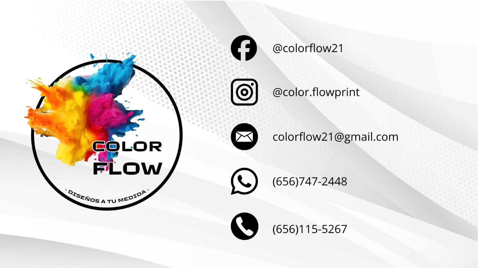 Color Flow Print