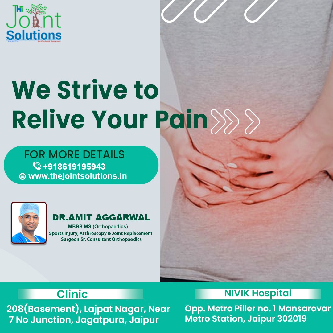 : THE JOINT SOLUTION : BY: Dr. Amit Aggarwal MBBS MS (Orthopaedics ...