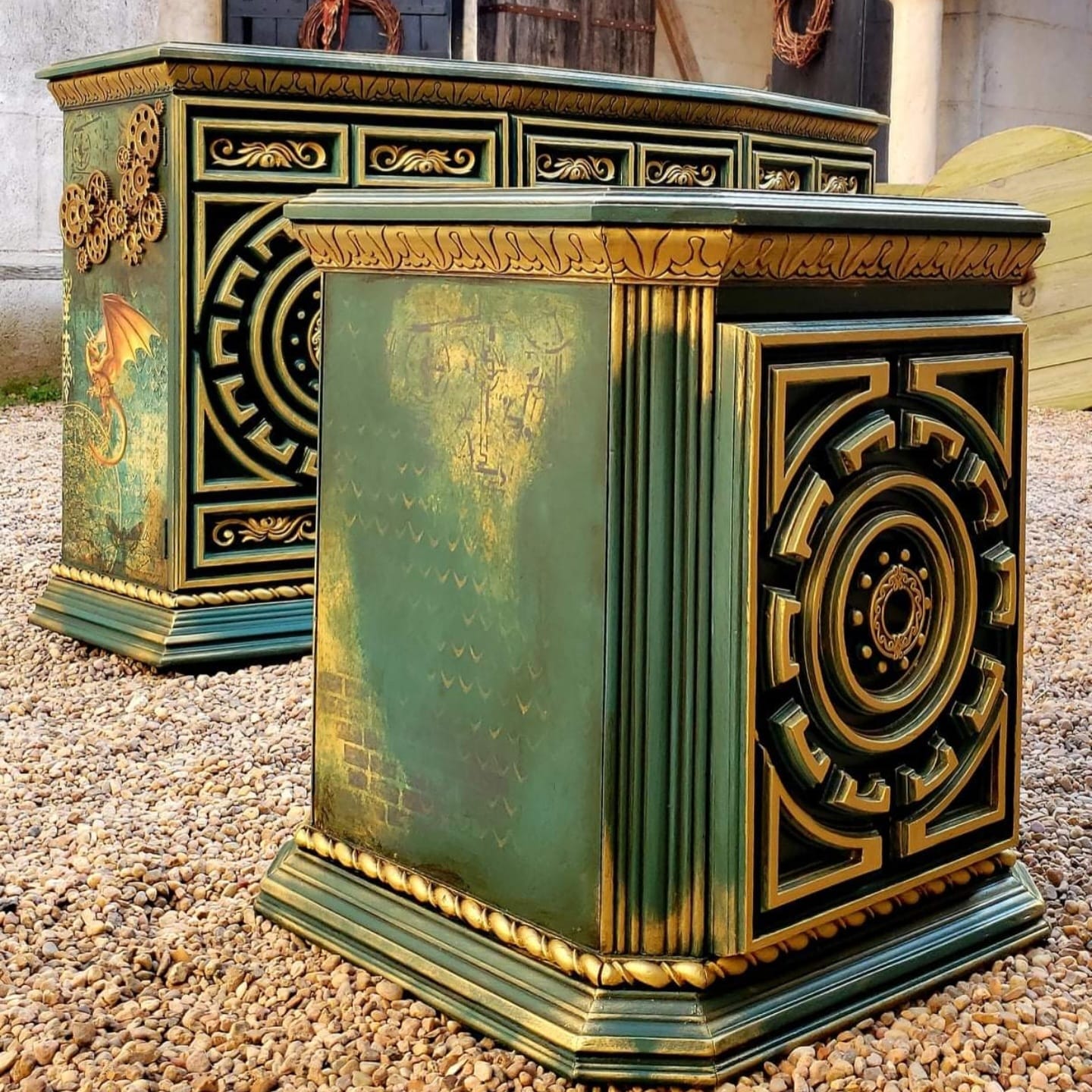3d Dragon Resin Table This was... - Riff Raff Revival