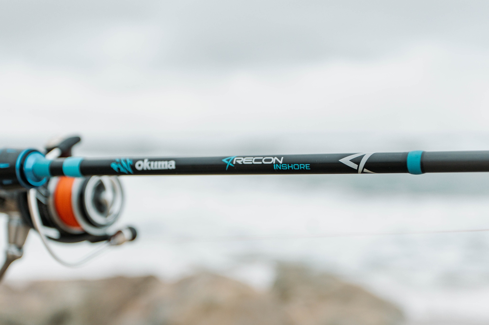 okuma coastal rods Hawaiian Custom Spinning HWM-S-1072MHB over butt ferrule connection Sarasota Rods SR-S-701MHa