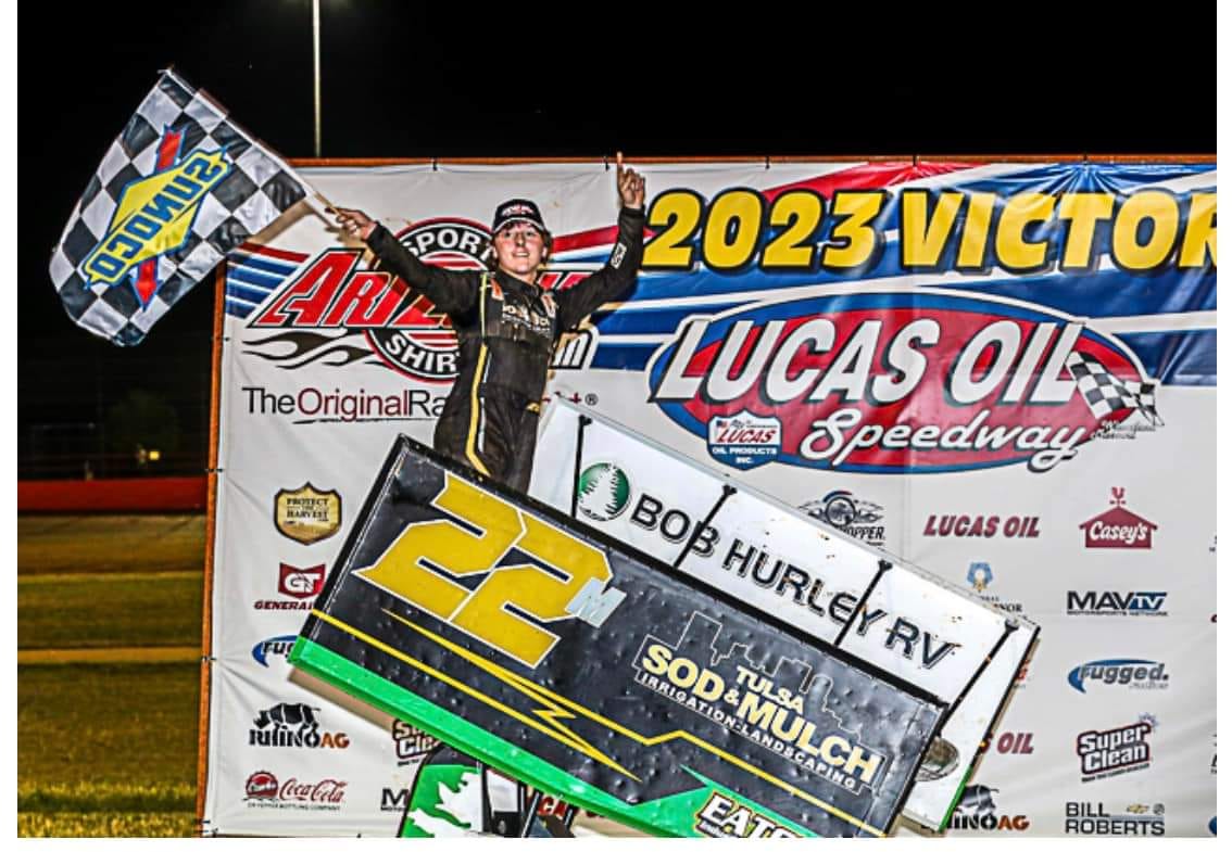 Rees - Wow what a awesome night. We won the heat with no brakes and ...