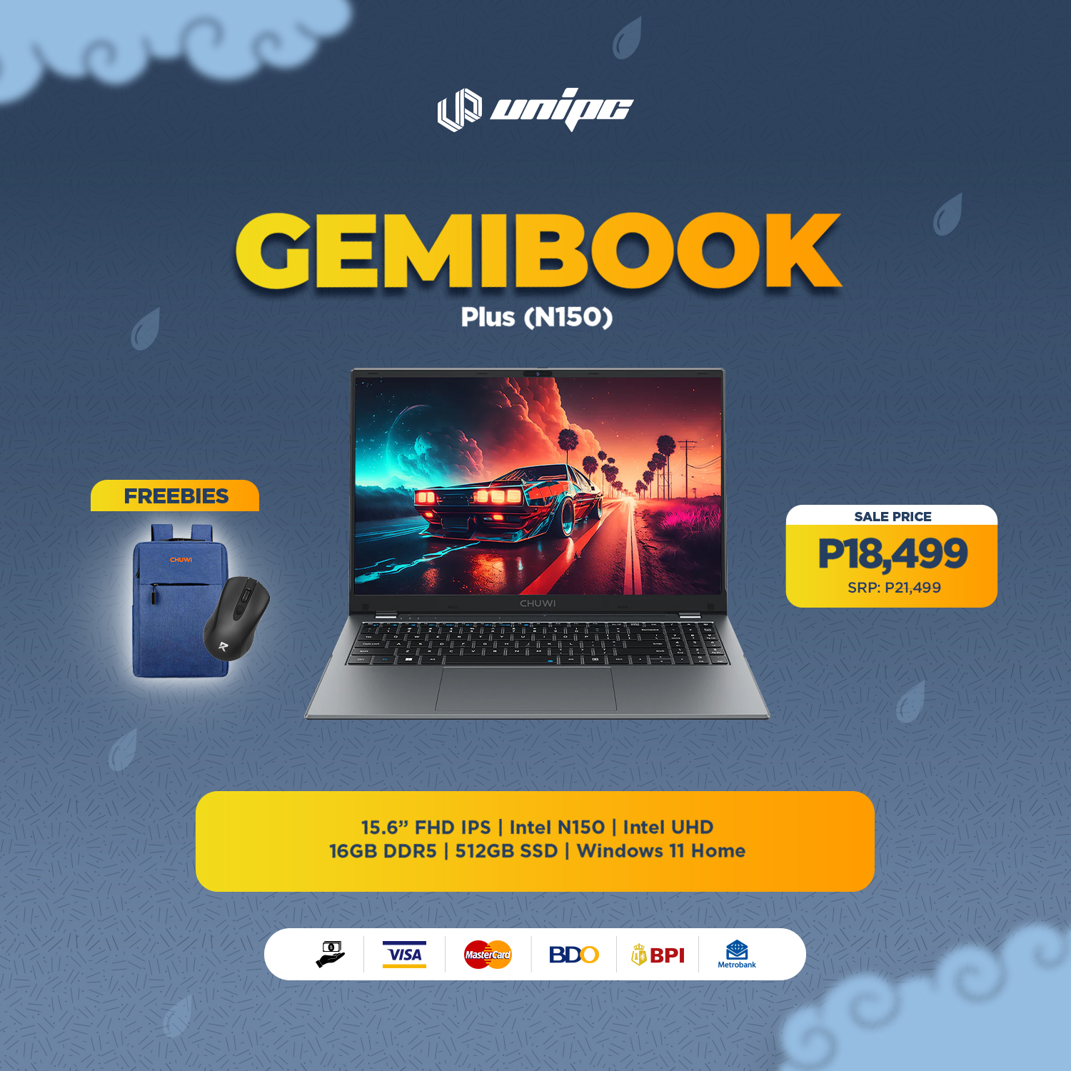 UniPC Cebu - Make your life, Chuwi smart with the Gemibook... | Facebook