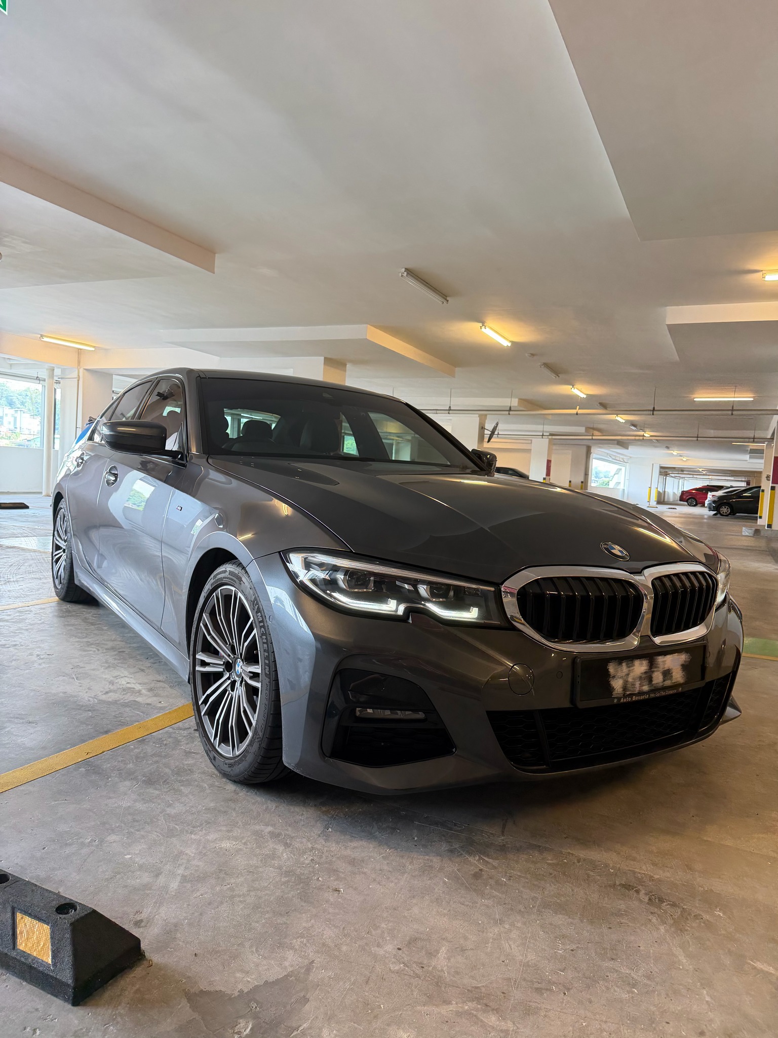 BMW 330i M-Sport 2022 Mineral Grey / Black Done 45k KM -M-Sport