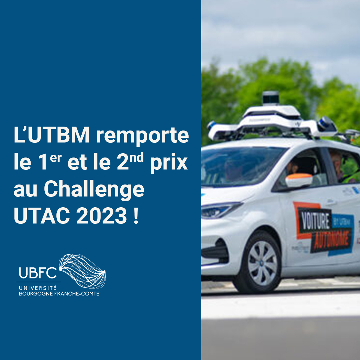 La 1ère et la... - UBFC - Université Bourgogne-Franche-Comté | Facebook