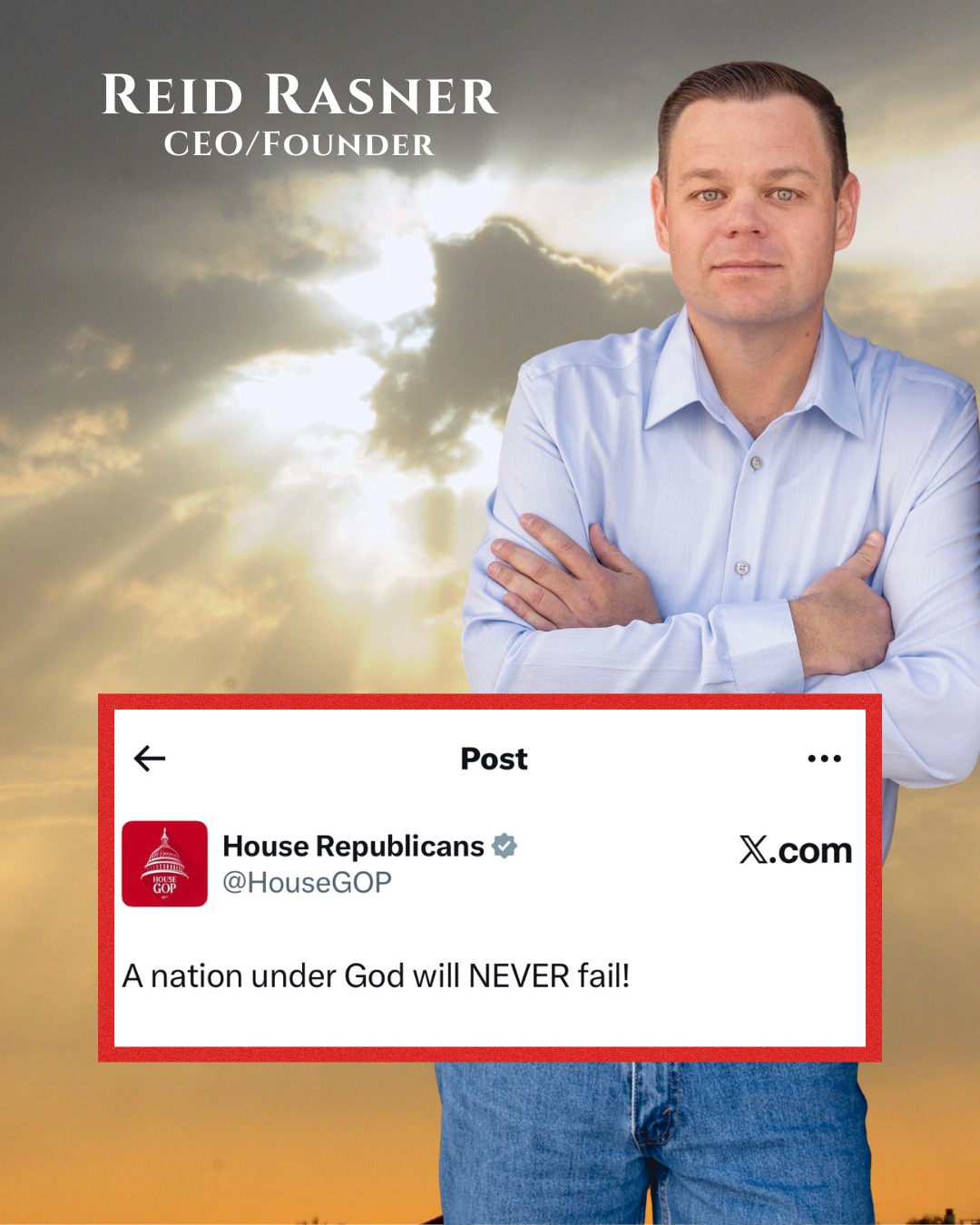Reid W. Rasner - A nation that forgets God collapses. A... | Facebook