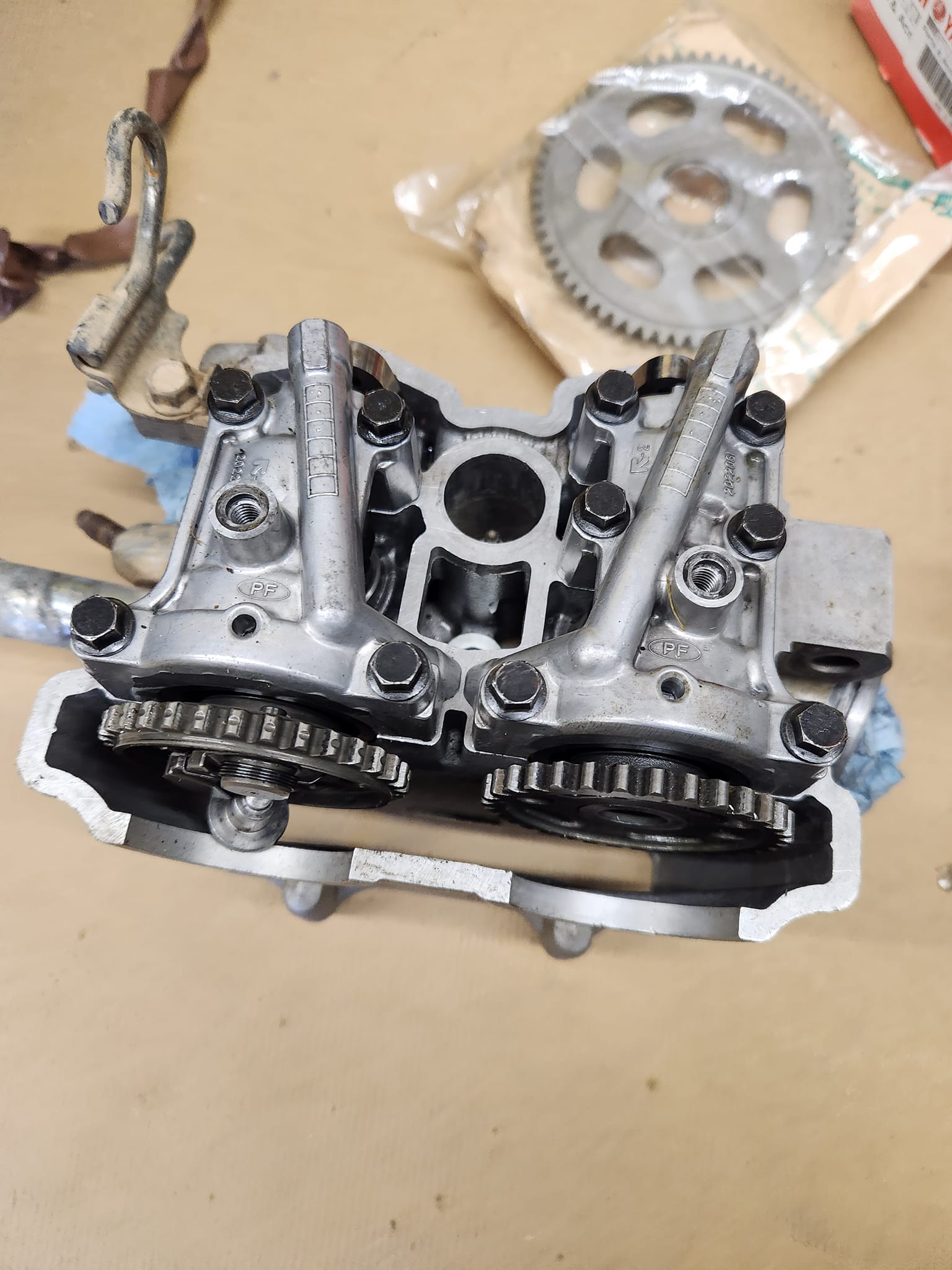 Yamaha YFZ 450 2004-2009 Kibblewhite Valves Cylinder Head Service Kit