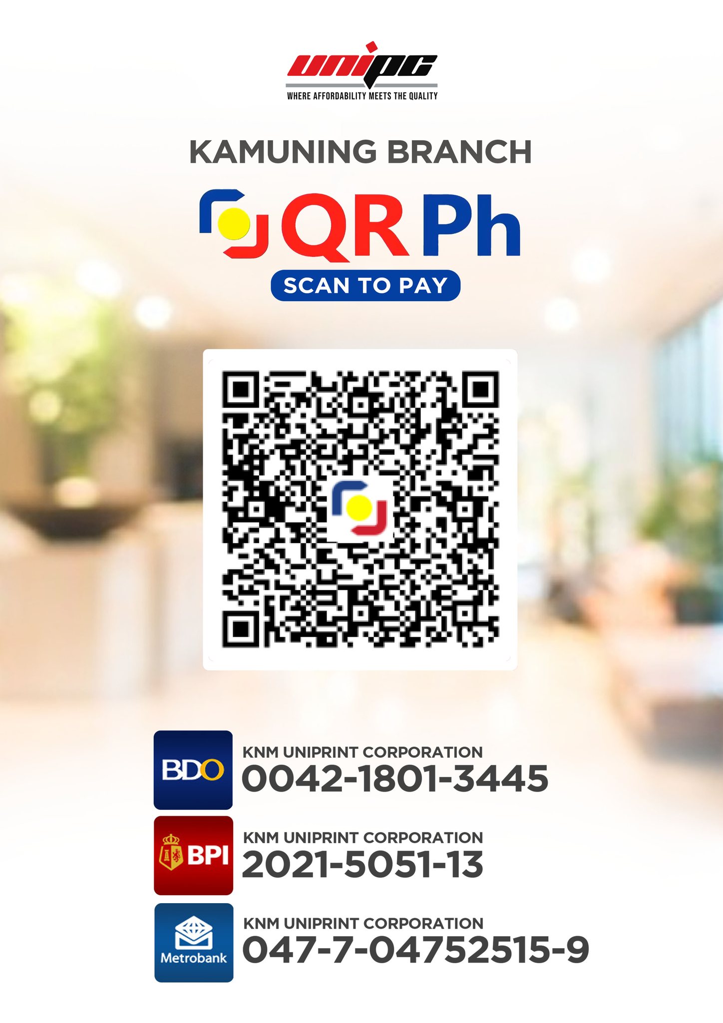 UniPC - 𝗖𝗢𝗡𝗧𝗔𝗖𝗧𝗟𝗘𝗦𝗦 𝗣𝗔𝗬𝗠𝗘𝗡𝗧 𝗠𝗔𝗗𝗘 𝗘𝗔𝗦𝗬! 'Di mo na need... | Facebook