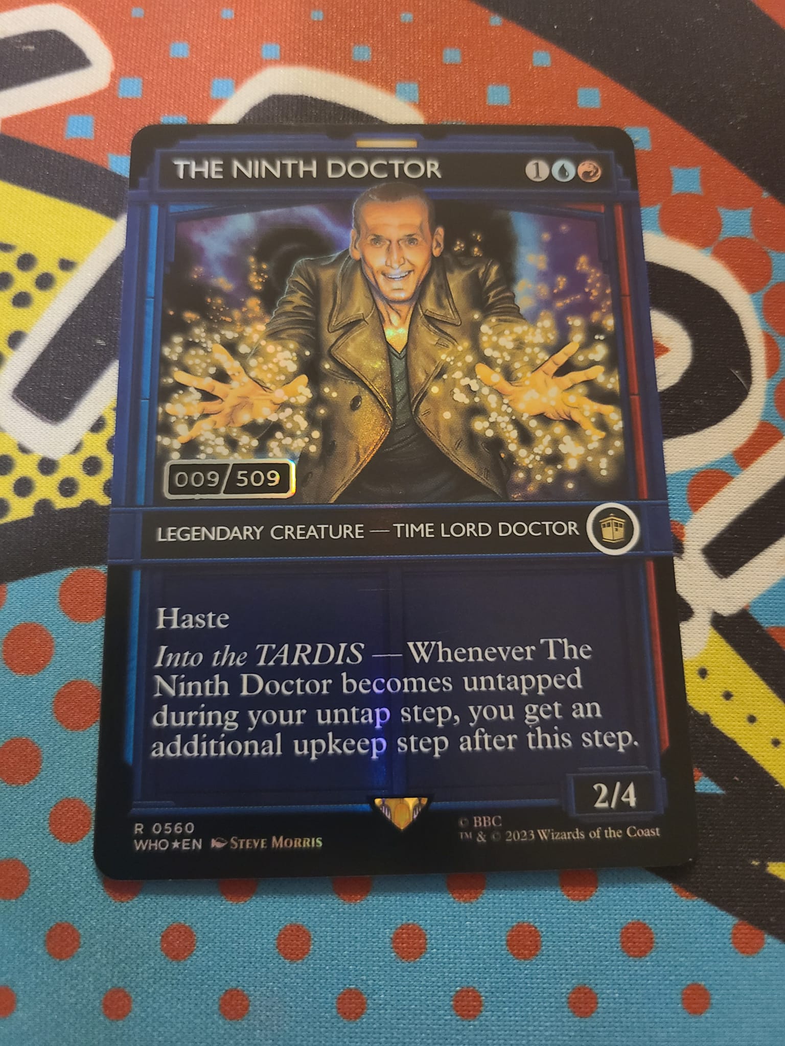9th Doctor serial card #9/509 for sale